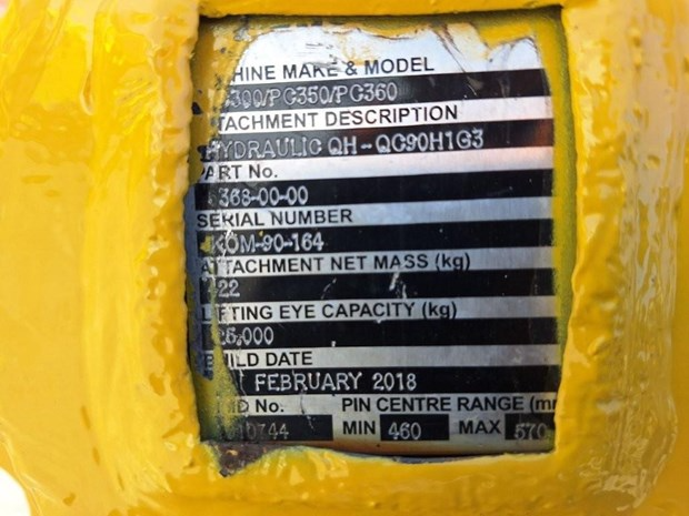 KOMATSU PC350LC-8 Excavator
